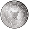 500 Francs CFA  Argent BU 2026 colorisée - Big 5 : Jaguar