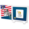 0,20 Tala 2026 dorée - Statue de la liberté