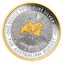 1 Dollar Argent Australie BE 2026 dorée - 40 ans du “Nugget”
