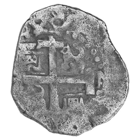 1/2 Real Argent - Philippe V (1700-1746) - Royaume du Pérou