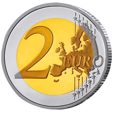 Lot 2 x 2 Euro 2026 colorisées