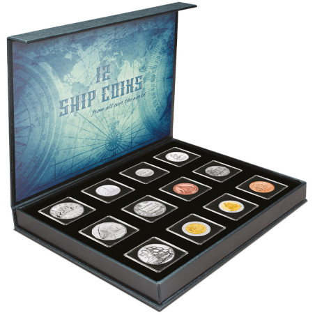 Coffret 12 navires du monde