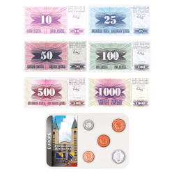 Lot Monnaies Bosnie-Herzégovine