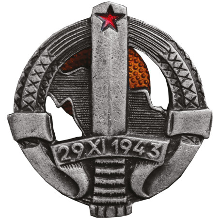 Insigne des gardes-frontières - Commémoration du 29 novembre 1943