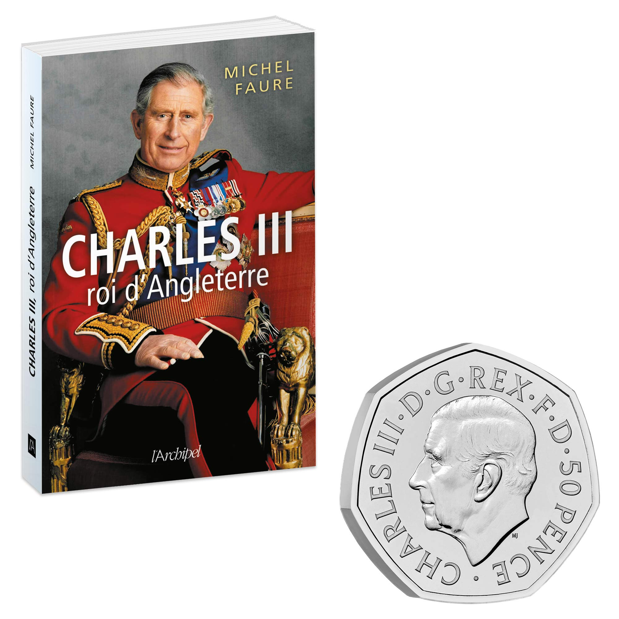 Lot Livre et 0,5 Livre Charles III
