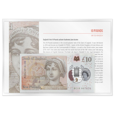 10 Livres Royaume-Uni 2016 - Jane Austen