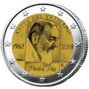 2 Euro Vatican BU 2018 - Padre Pio + 50 Cents Vatican - Pape François offerte