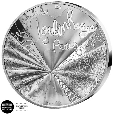 20 Euro Argent France BE 2026 - Moulin Rouge®