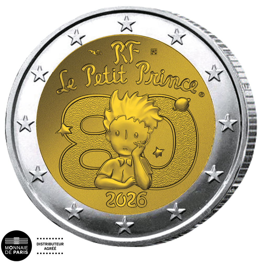 2 Euro France BU 2026 - Le Petit Prince