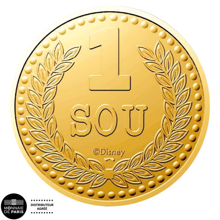 Sou fétiche Picsou doré