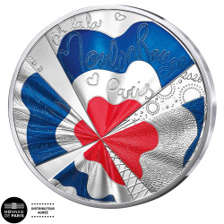 10 Euro Argent France 2026 colorisée - Moulin Rouge®