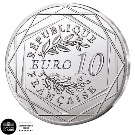 10 Euro Argent France 2026 colorisée - Moulin Rouge®