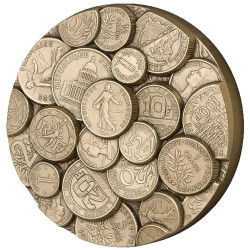 Presse-papier - Pèle-mêle Nouveaux Francs