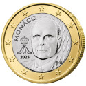 EN CADEAU : 1 Euro Monaco 2025 - Nouvelle effigie princière