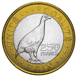 250 francs Djibouti 2012