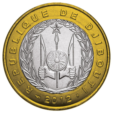 250 francs Djibouti 2012