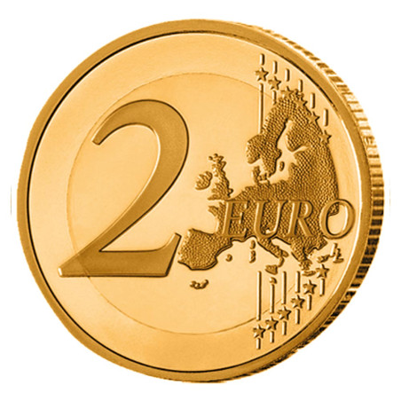 2 Euro Espagne 2018 dorée - 50 ans de Felipe VI