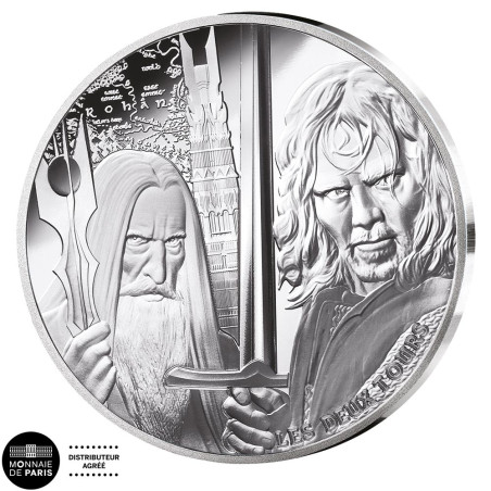 10 Euro Argent France BE 2026 - Le Seigneur des Anneaux - Les 2 tours