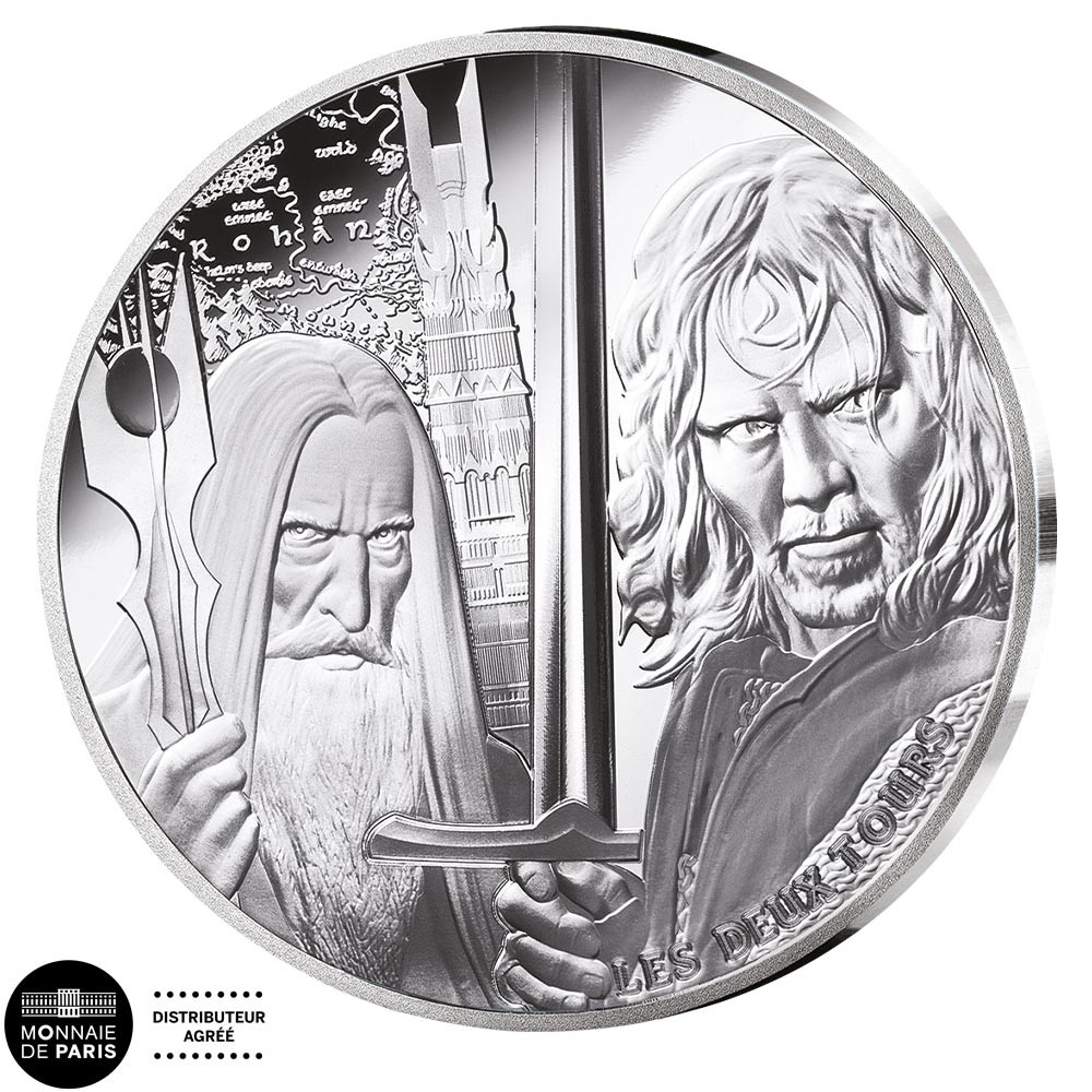 10 Euro Argent France BE 2026 - Le Seigneur des Anneaux - Les 2 tours