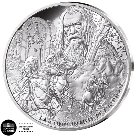 10 Euro Argent France BE 2026 - Le Seigneur des Anneaux - La communauté de l’Anneau