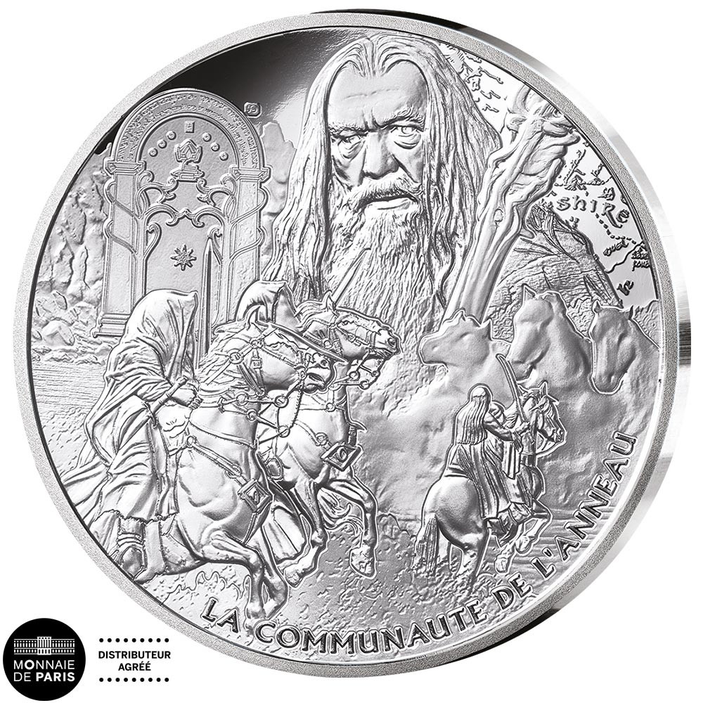10 Euro Argent France BE 2026 - Le Seigneur des Anneaux - La communauté de l’Anneau