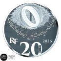 20 Euro Argent France BE 2026 - Le Seigneur des Anneaux - Un anneau pour les gouverner tous