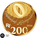 200 Euro Or France BE 2026 - Le Seigneur des Anneaux - Un anneau pour les gouverner tous