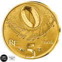 5 Euro Or France BE 2026 - Le Seigneur des Anneaux - L‘épée d’Elendil