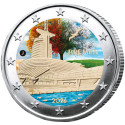 2 Euro Allemagne 2026 colorisée - Maison du Climat de Brême