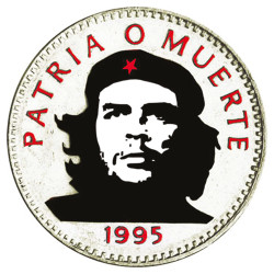3 Pesos Cuba colorisée 1992-2002
