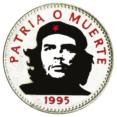 3 Pesos Cuba colorisée 1992-2002