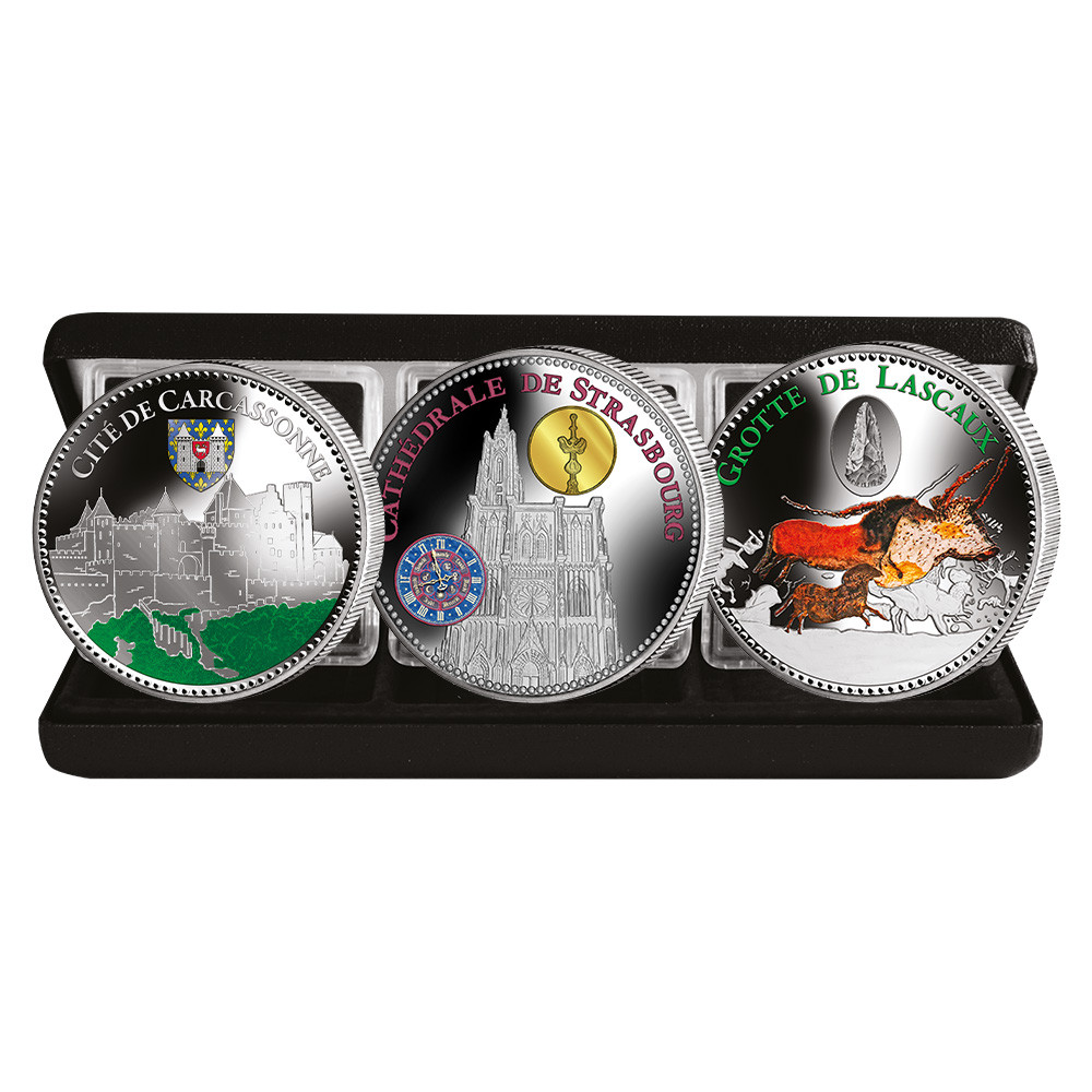 Coffret Trésor du Patrimoine colorisé