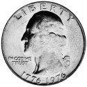 1/4 Dollar USA 1976 - George Washington