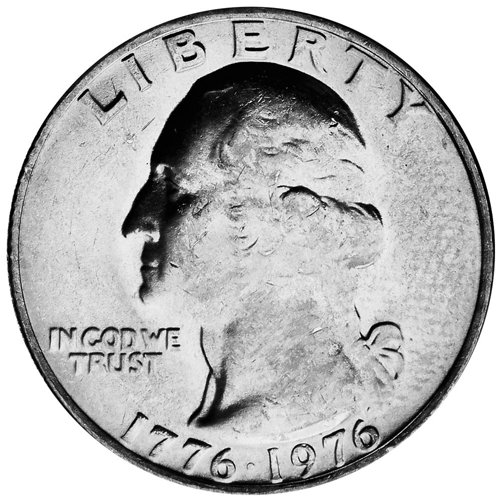 1/4 Dollar USA 1976 - George Washington