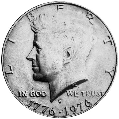 1/2 Dollar USA 1976 - John F. Kennedy
