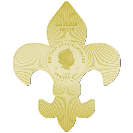 500 Francs CFA  - Fleur de Lys
