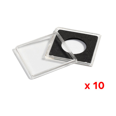 Lot de 10 capsules quadrum pour 10 Francs Or