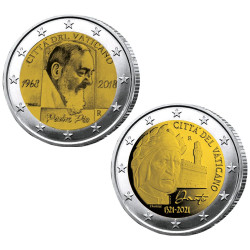 Lot 2 x 2 Euro Vatican BU