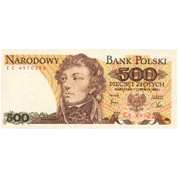 500 Zlotych Pologne 1982
