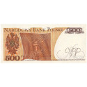 500 Zlotych Pologne 1982