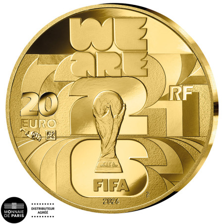 20 Euro Or France BE 2026 - FIFA™ 2026