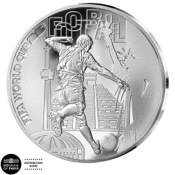 10 Euro Argent France BE 2026 colorisée - FIFA™ 2026