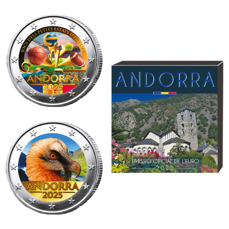 Lot Euros Andorre BU 2025