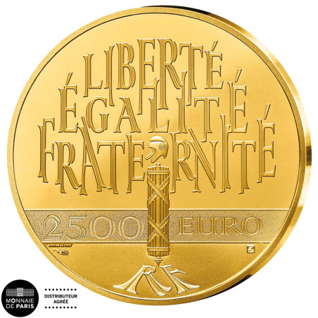 2500 Euro Or  France BU 2026