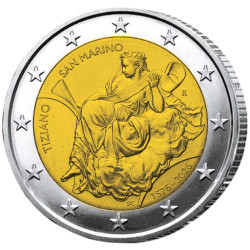 2 Euro Saint-Marin BU 2026 - Titien