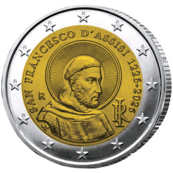 2 Euro Italie BU 2026 - Saint-François d’Assise