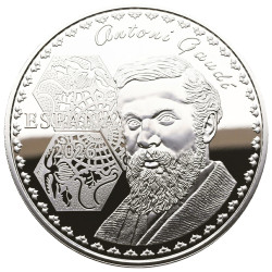 10 Euro Argent Espagne BE 2026 colorisée - Sagrada Família - Gaudí