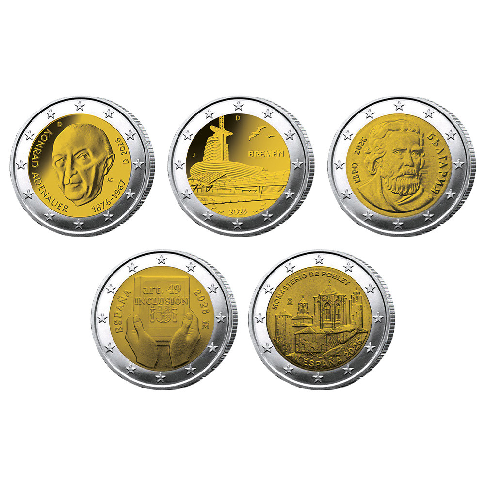 Lot  10 x 2 Euro 2026