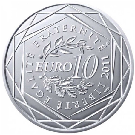 10 Euro Argent France 2011 - Languedoc-Roussillon