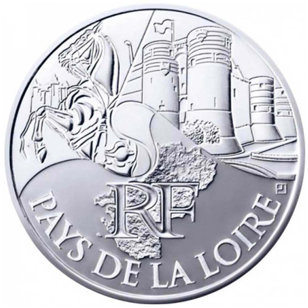 10 Euro Argent France 2011 - Pays de la Loire